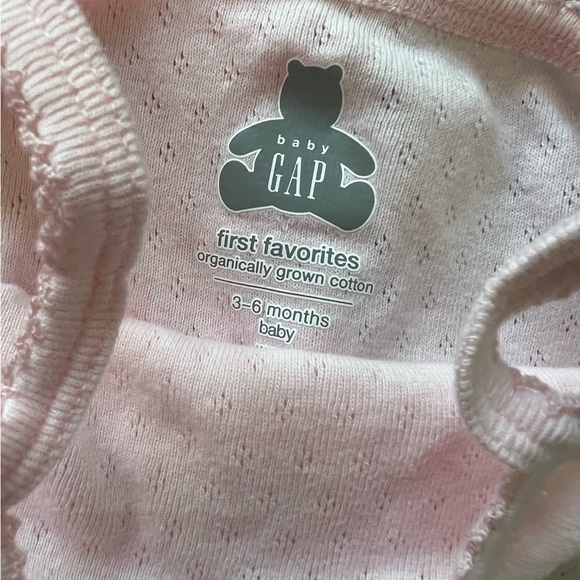 Baby GAP Bundle of 3 Pink Cotton Bodysuits | Size 3-6 months - Picture 3 of 3